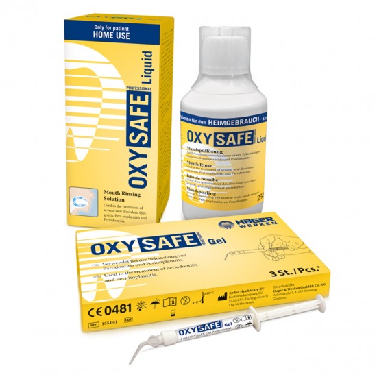 OXYSAFE Professional Intro Kit pentru tratamentul parodontozei si periimplantitei